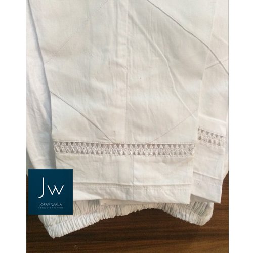 Cotton EMBROIDERY Ladies Designer Trouser Waist Size 3242